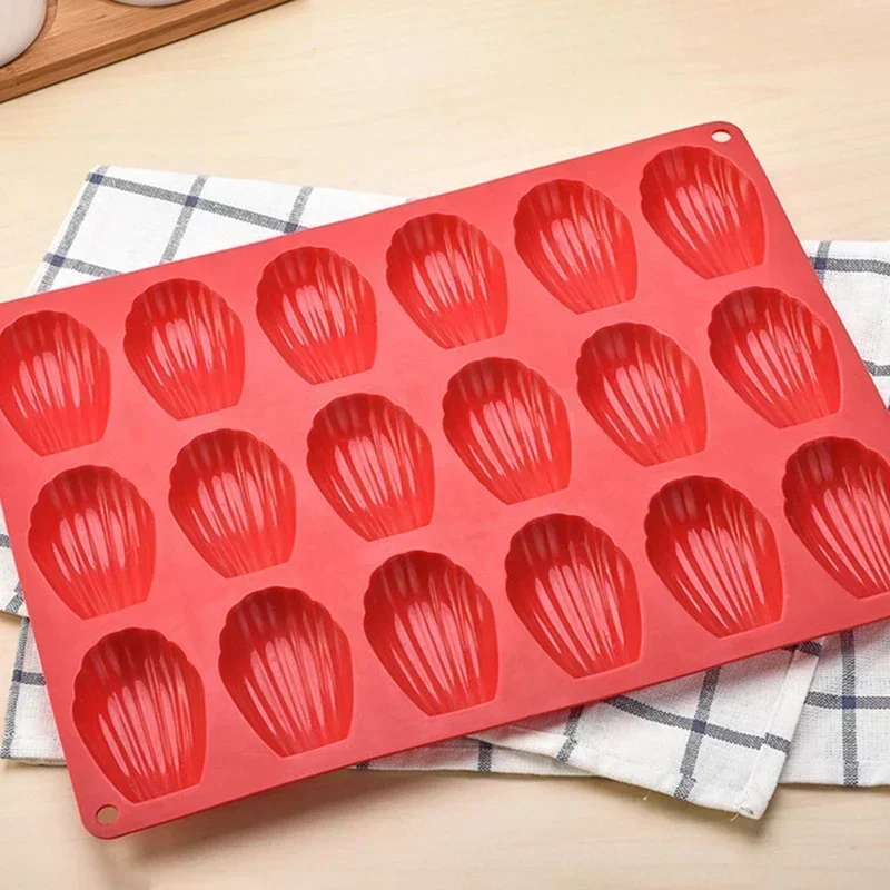 Mini Lebensmittel Klasse Madeleine Silikon Kuchen bilden Cookie bilden DIY Hülse Backform bilden Küche Backformen Zubehör