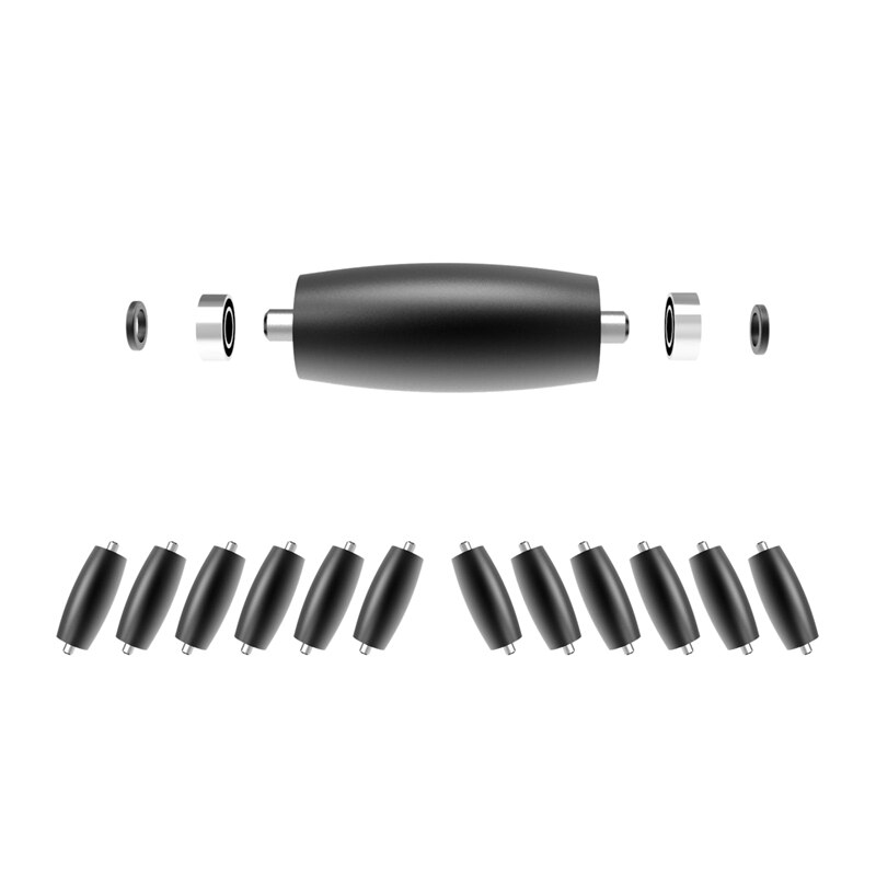 12 Uds. Piezas de Metal de alta fricción DJI Robomaster S1 Mecanum ruedas/piezas de reparación de neumáticos para DJI RoboMaster S1 Accesorios