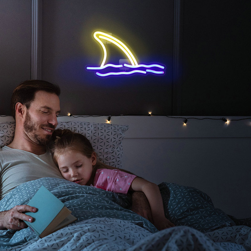 ineonlife Neon Led Neon Sign Wall Hanging Acrylic Neon Light For Bedroom Kids Room Decor Bar Shop Brithday Xmas USB Power