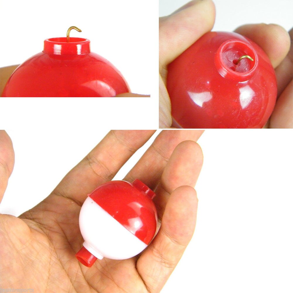 Jsm 4 Stks/partij 1 Inch Size Vissen Bobber Boei Vlotter Zee Visdobbers Plastic Drijft Voor Vissen Vissen Dobbers