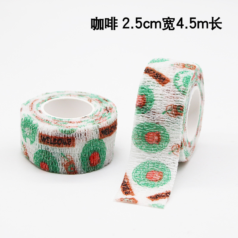 1 Rolle Fingerverband, elastisches Klebeband, Verband, Gips, selbstklebendes Wundband, Patch, Verband, Gipsverbände: Grün