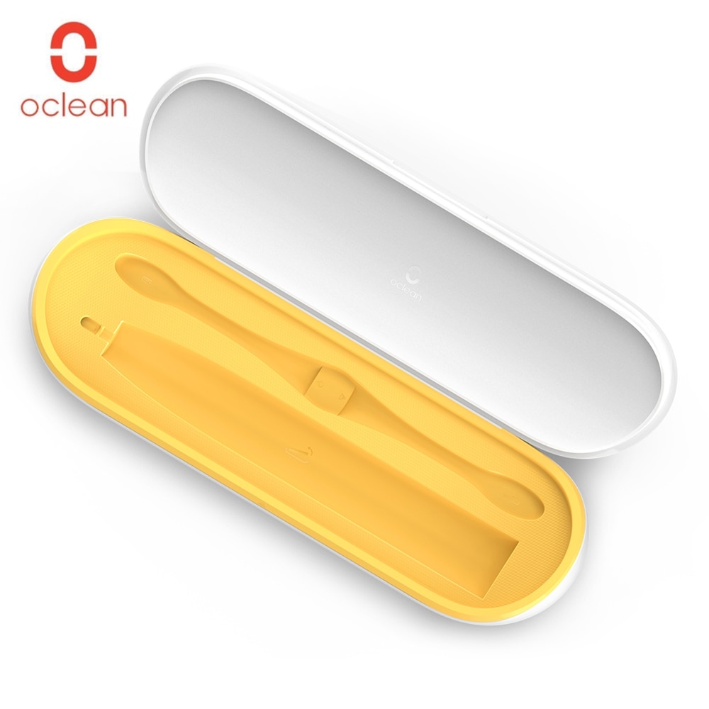 Original oclean caso de viagem caixa 2-em-1 design escova de dentes elétrica base de carregamento pw01 substituição cabeça da escova para oclean x/z1