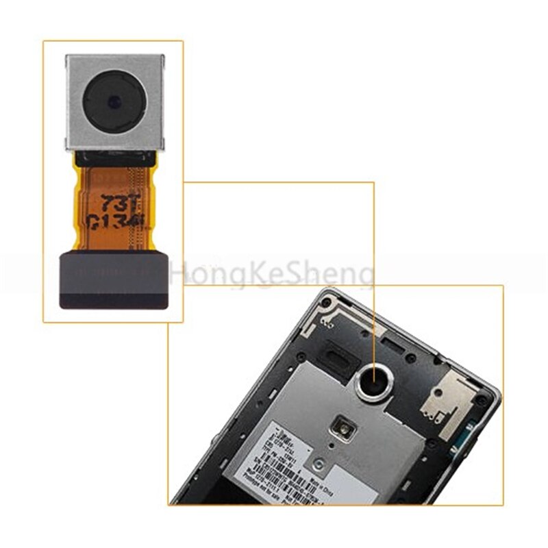 Cámara trasera OEM para Sony Xperia SP M35H M35C M35T C5302 C5303