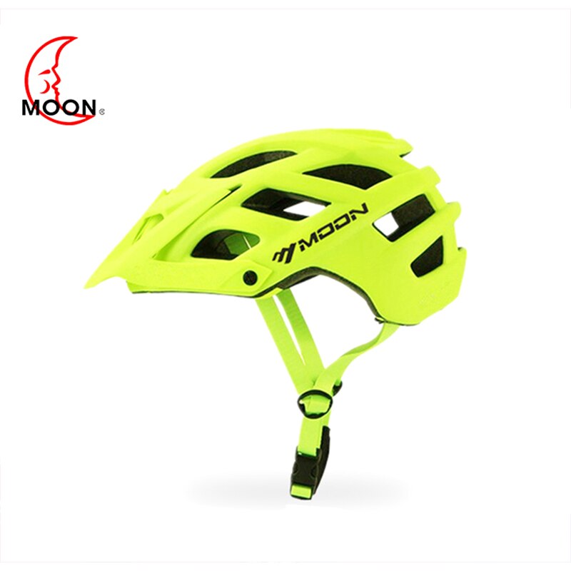 MOON-Casco de seguridad para bicicleta de montaña TRAIL XC para hombre, Ciclismo de Carretera M L: Yellow / M