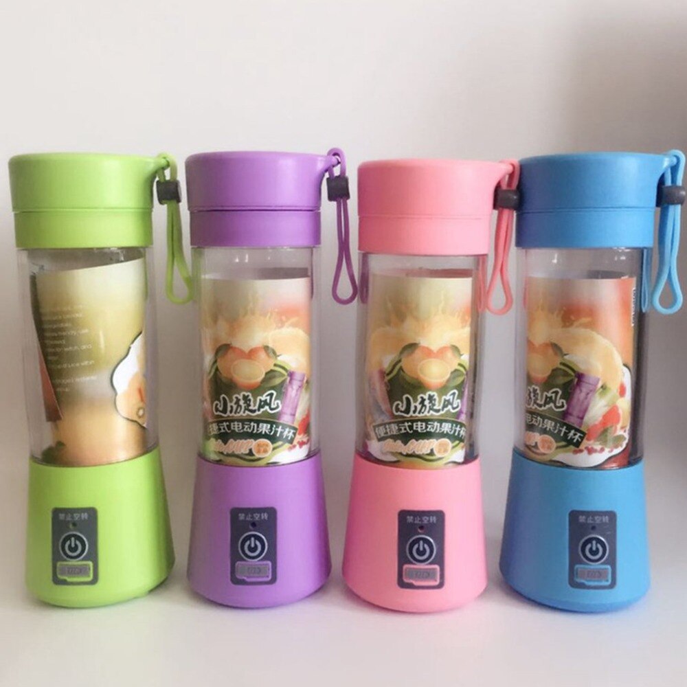 Smoothie maker blender ryst slow juicer mini bærbar usb genopladelig elektrisk frugtjuicer maskine