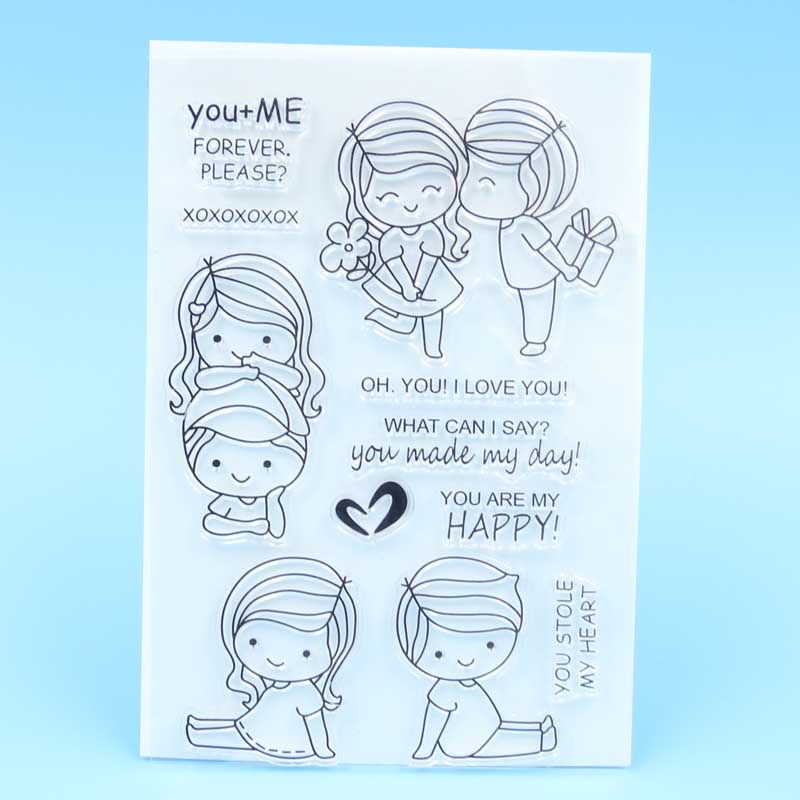 Timbre clair Transparent pour bricolage | scrapbooking/fabrication de cartes, A321,: 3
