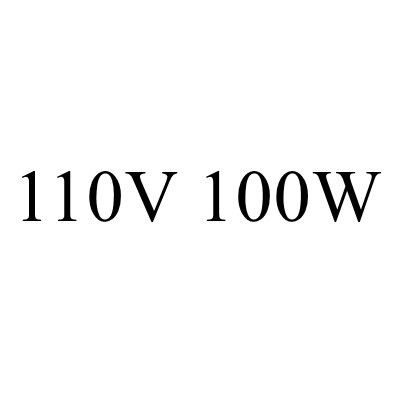 95x31x25mm 12V 220V 50W 100W PTC calentador de cerámica termistor calefacción de aire Mini calefactores para exterior inducción acuario Placa de película de coche: 110V 100W