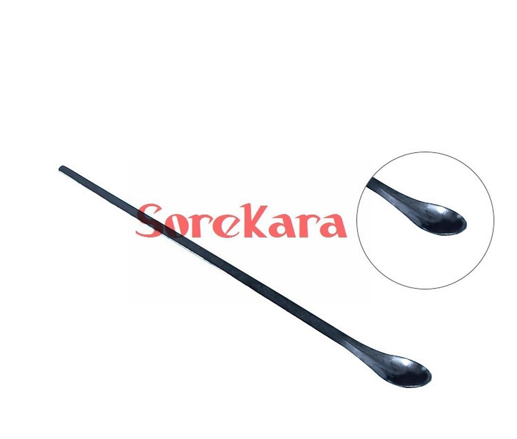 Stainless Steel Medicinal Spoon Length 16mm 18mm 20mm 22mm 25cm Experiment Pharmacy Lab Use