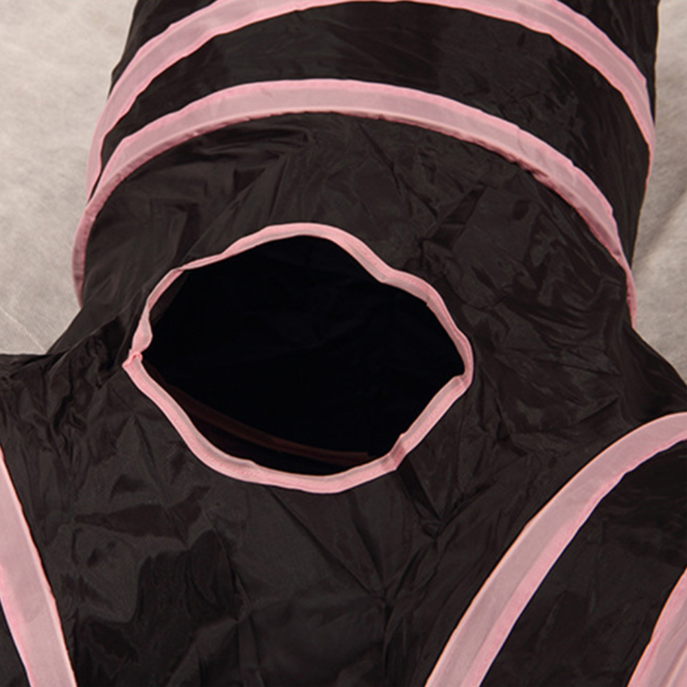 Y-Vorm Kat Tunnel Speelgoed Funny Pet 3 Gaten Tunnel Ballen Inklapbare Rimpeluitvoering Kitten Speelgoed Puppy Konijn Spelen Hond kanaal Tunnel Buizen