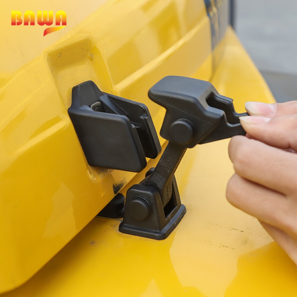 BAWA Engine Bonnet Hood Latch Component for Wrangler TJ 1997-2006 ABS Original Hood Lock for Jeep Wrangler TJ Car Hood Locks