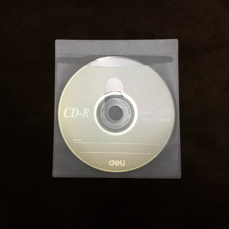4 pièces/lot Deli 3725 CD-R disques vierges disque compact enregistrable 700MB/80min/52x CD-R disques vierges monobloc
