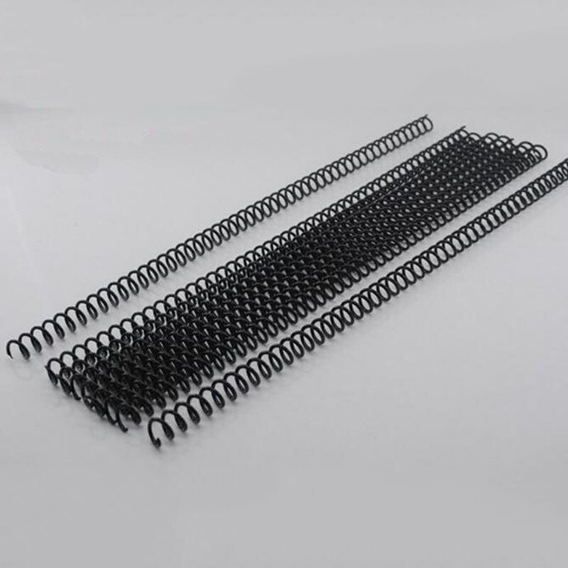 100PCS 1 Box Plastic Spiral Coil Supply for Binder Machine Spiral Coil Bindng Machine