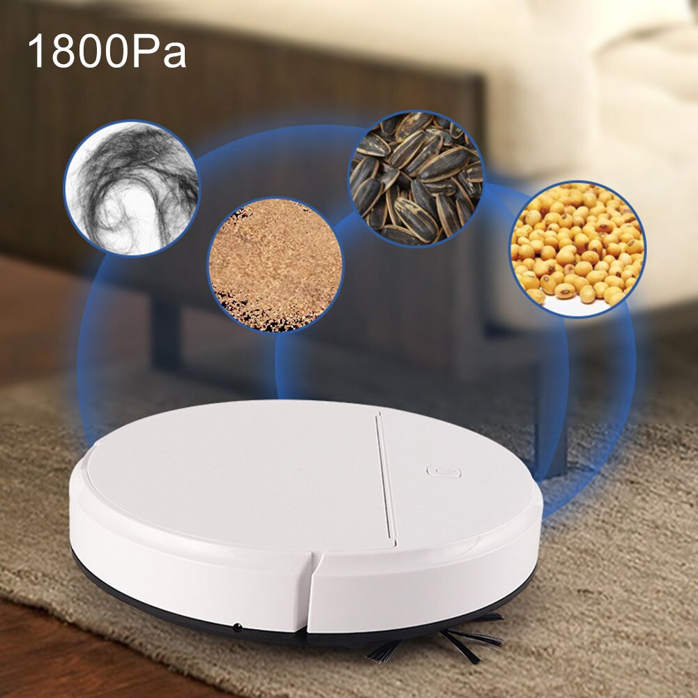 1800Pa Smart Auto Robot Vacuum Cleaner UV Disinfection 3-in-1 Mop Sweeper Sweep and Wet Mopping Multifunctional Wireless Sweep