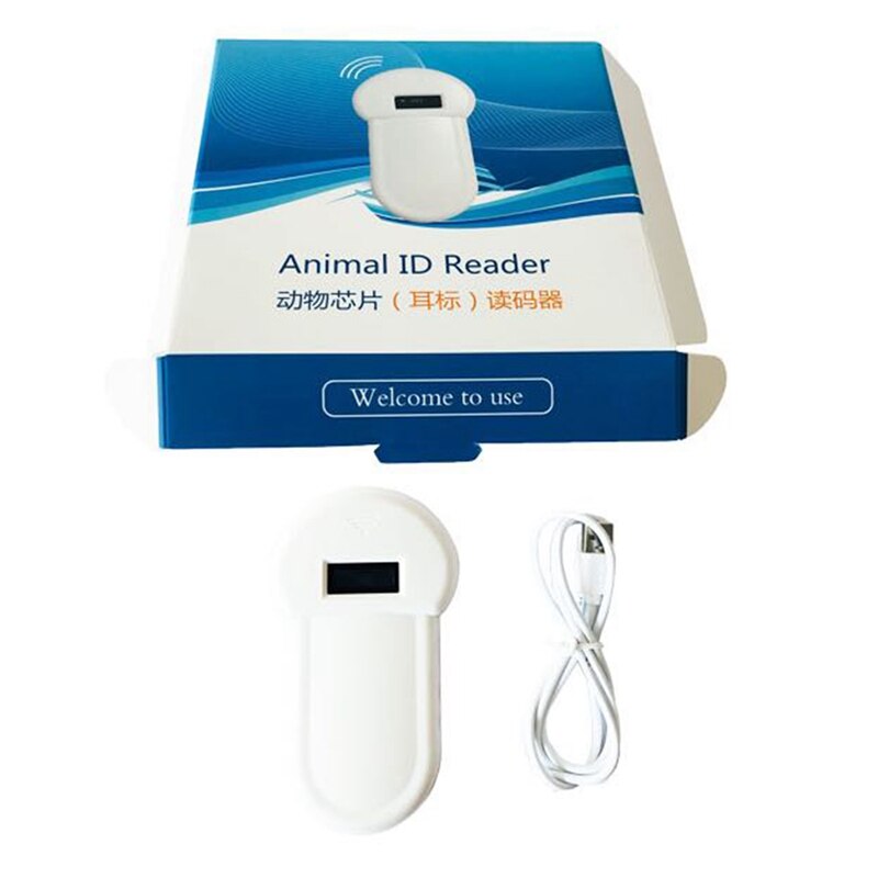 Pet ID Reader Animal Chip Digital Scanner USB Rechargeable Microchip Handheld Identification General