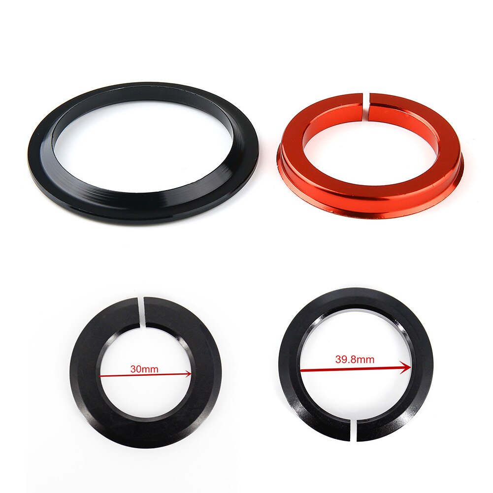 1-1/8" To 1-1/2"Tapered Steerer Crown Ring Fork Conversion Kit Adaptor/Reducer Replacement Headset Crown Races