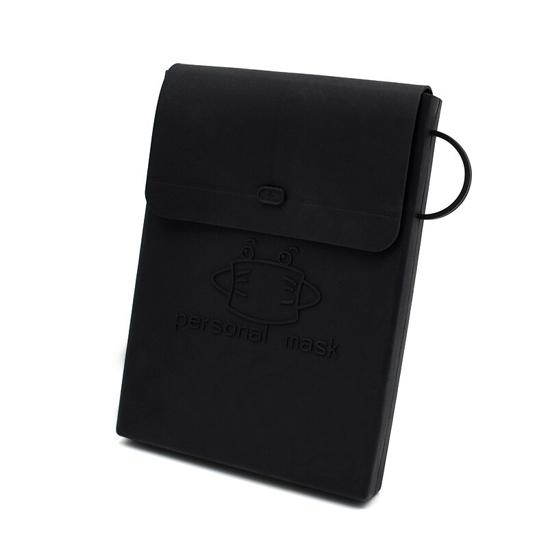 5 Colors High Baby Storage Mask Storage Bag Compact Portable Dustproof Cartoon Series Can Reused: 01