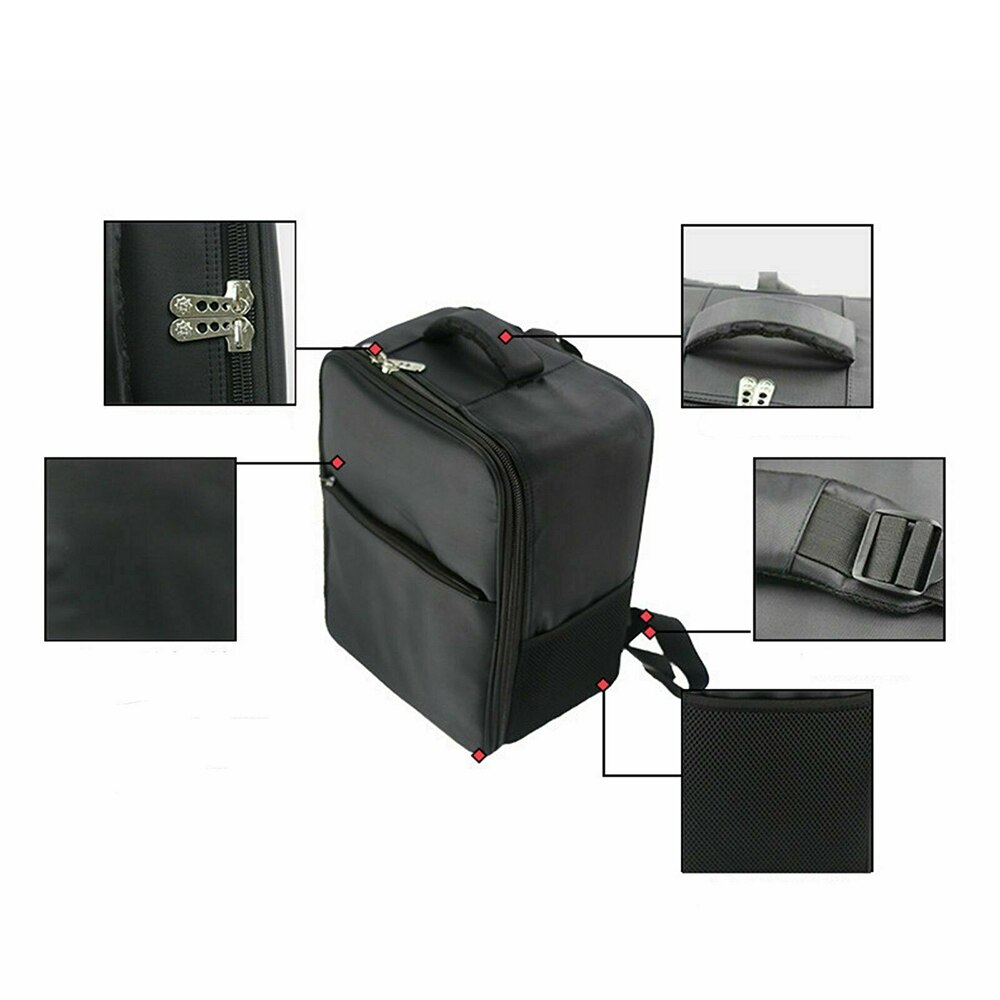 for DJI FPV Combo Drone Bag Professtional Nylon Waterproof Portable Storage Bags Carrying Travel Case Shoulder Box Backpack