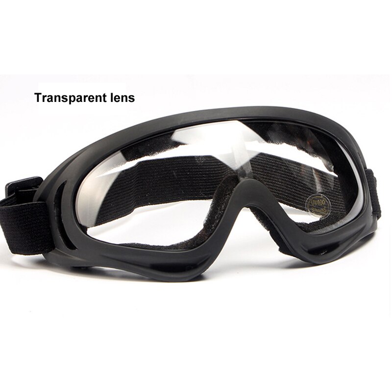 BOOM BETER Gepolariseerde Skibrillen Professionele Snowboard Winddicht UV400 Sferische Skiën Brillen Outdoor Sport Sneeuw Ski Bril: Transparent