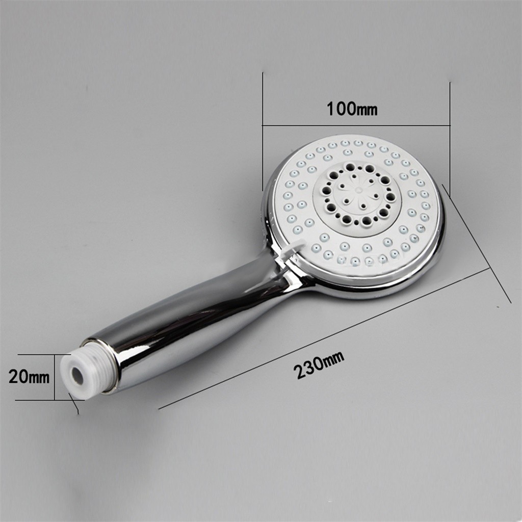 5 Modes Bath Shower Adjustable Jetting Shower Head High Pressure Saving Water Bathroom Hand Filter Booster Shower Nozzle
