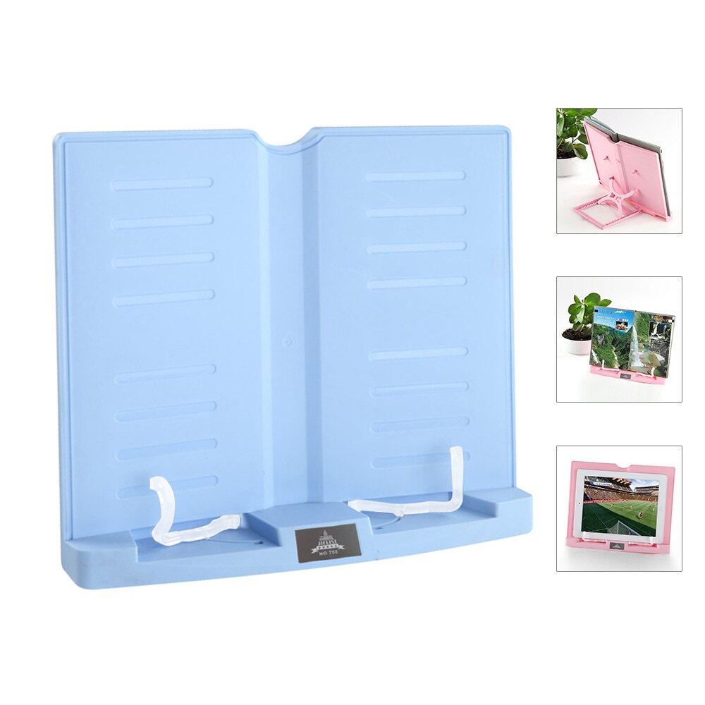 Draagbare Boek Stand Verstelbare 6 Hoeken Boek Document Houder Opvouwbare Bookstand Handen Gratis Bureau Lezen Voor Textbook Tablet