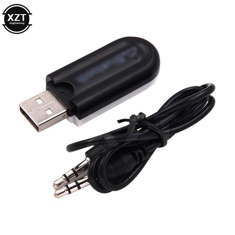 3.5Mm A2DP Adapter Dongle A2DP 5V Usb Bluetooth 4.0 Muziek Audio Stereo Receiver Draadloze Voor Auto Aux Android/Ios Mobiele Telefoon