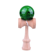 18CM Kendama Balls Marble Color Skillful Juggling Wooden Balls Toys Outdoor Games for Kids Children
