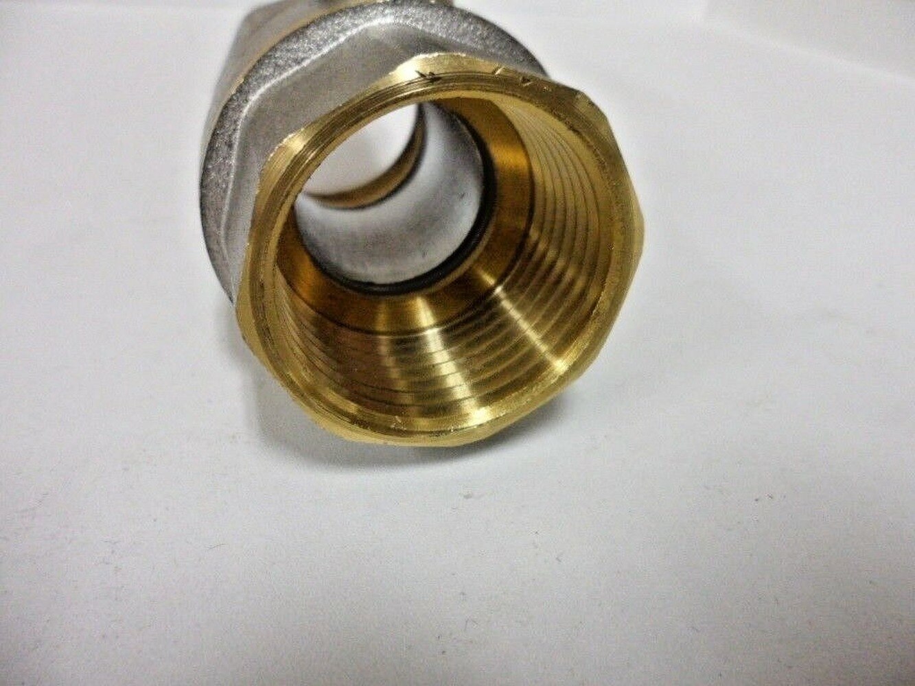 One 1" inch brass ball valve full port NPT female thread water, oil, gas