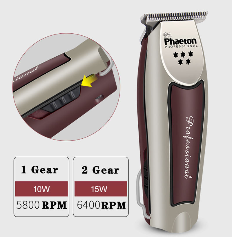 Kaal Tondeuse Professionele Elektrische Kapper Salon Tondeuse voor Man Oplaadbare Snijmachine Baard Scheerapparaten Scheerapparaten