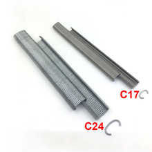 18000 st pneumatiska hog ringar c ring spik klammer klämmor  sc760b sc7c sc7e c ring verktyg tång luftpistol klädsel bur staket spik