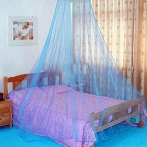 Hotel egant – lit en dentelle, auvent en maille, dôme rond, moustiquaire, couverture de lit, lit suspendu pour bébé, 50%: Light Blue