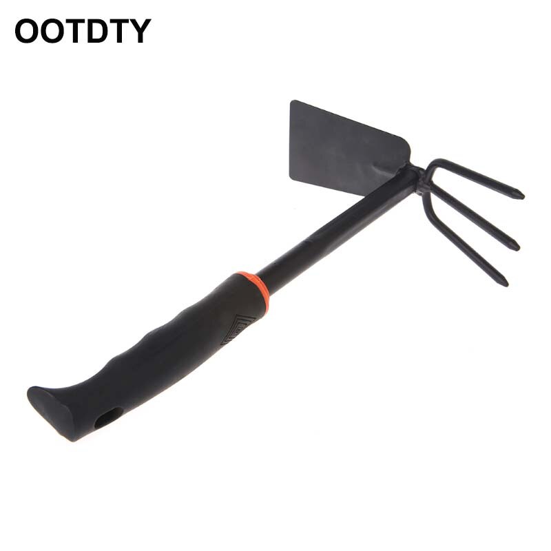 1Pc Portable outil de creusement Mini deux tête houe pour maison jardin repiquage outil