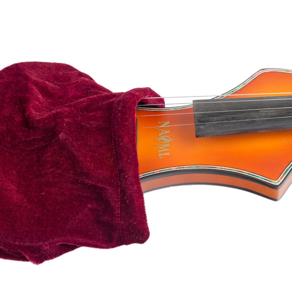Naomi violintaske satin stof taske tæppe til violin 4/4 3/4 størrelse violin violin violin dele tilbehør rød