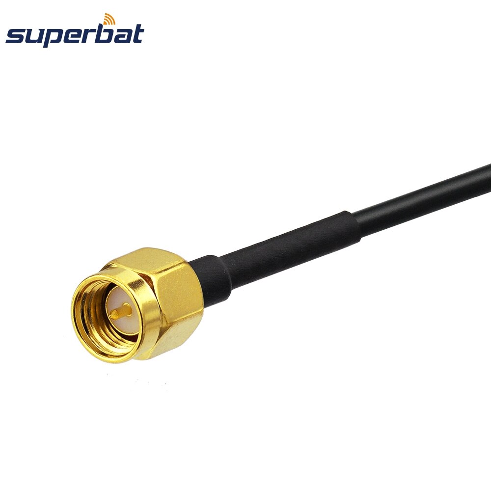 Superbat Sma Plug Naar Mcx Male Rf Pigtail Connector Coax Exteansion Kabel RG174 20Cm Voor Antenne Draadloze