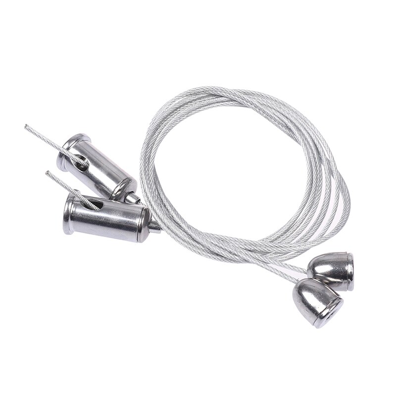 2 Wires/set 1m Steel Cable For Lifting Various Panel Lights Used Widely Office Lighting Fittings