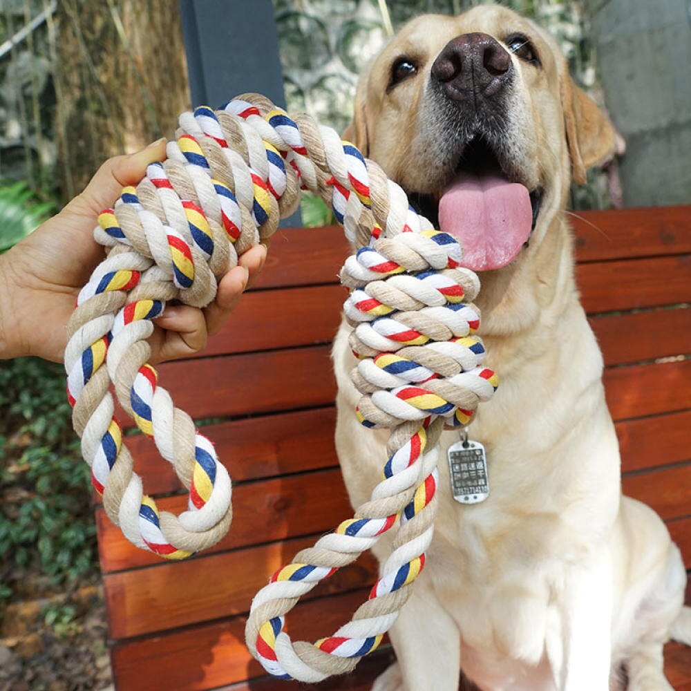 60Cm Golden Retriever Kauwen Tanden Grote Speelgoed Huisdieren Speelgoed Bijten Maaltand Touw Hond Speelgoed Voor Grote Honden Rottweiler hond Speelgoed