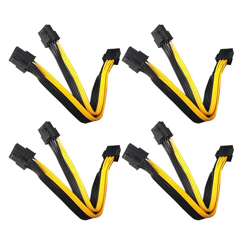 Cavo Alimentazione PCIe 8pin A Doppio 6+2pin Per Scheda Video - OCZ ZT ZX