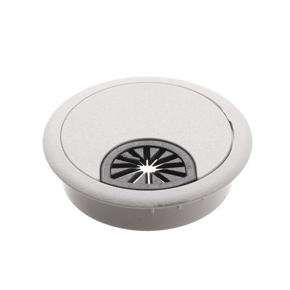 50/53/60 Mm Ronde Lijn Doos Pc Computer Bureau Plastic Grommet Kabelopening Covers Outlet Port Wire rack Organizer Meubels Hardware