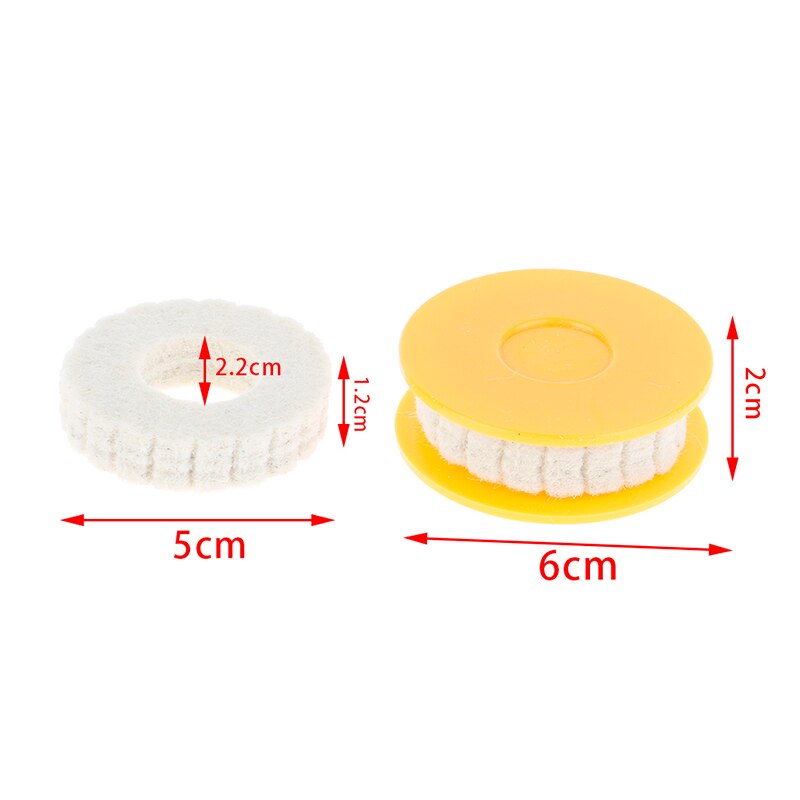 Outdoor Bicycle Chain Roller Oiler Bike Repair Maintenance Wool Lube Oil Lubricator Tool Anti-resistance Repairing Elements