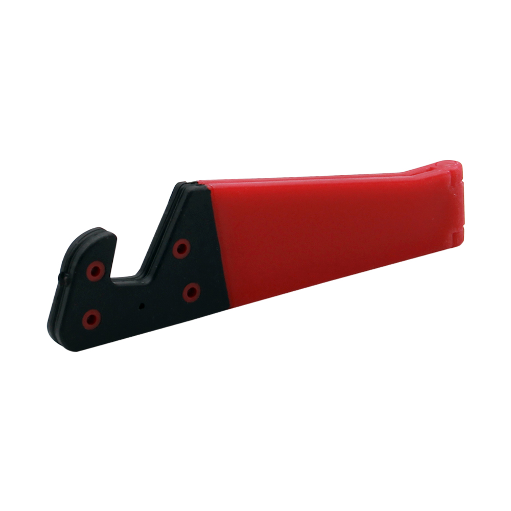 Sammenleggbar brakett mobiltelefonstøttestativ for iphone-nettbrett justerbar støttetelefonholder universal replikatelefonholder: Rød