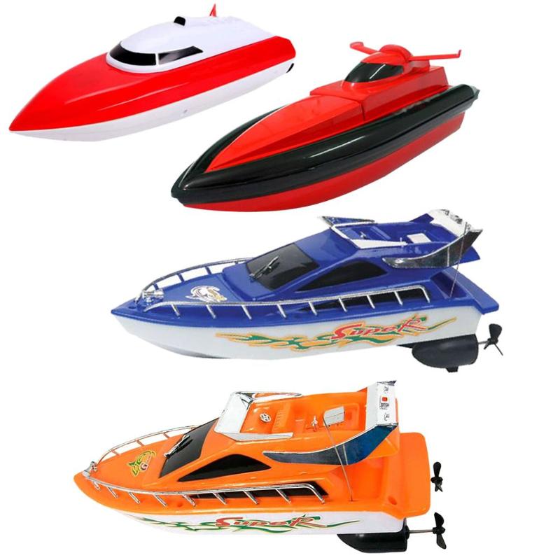 Kids Remote Control RC Super Mini Speed Boat High Performance Boat Toy Water Toys For Children