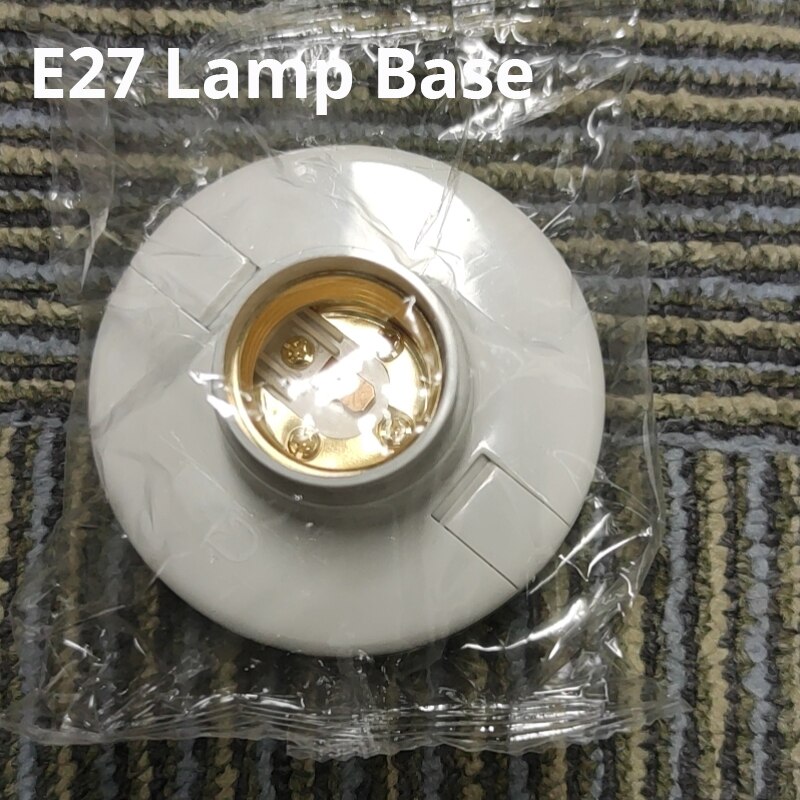 NICLUX Garage Lamp LED Garage Light 4 Leaf Workshop Lamp E27 Light Bulb For Garage Lighting Warehouse Factory Industrial Light: E27 Lamp Base