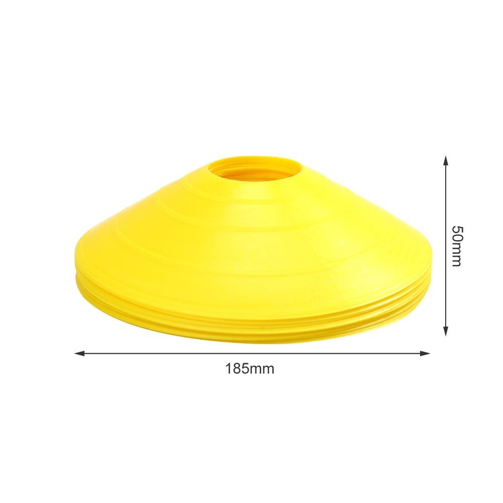 Marker Discs Portable Delicate 30x Soccer Training Disc Cones Football Drill Cone Markers Sports Accessories: L