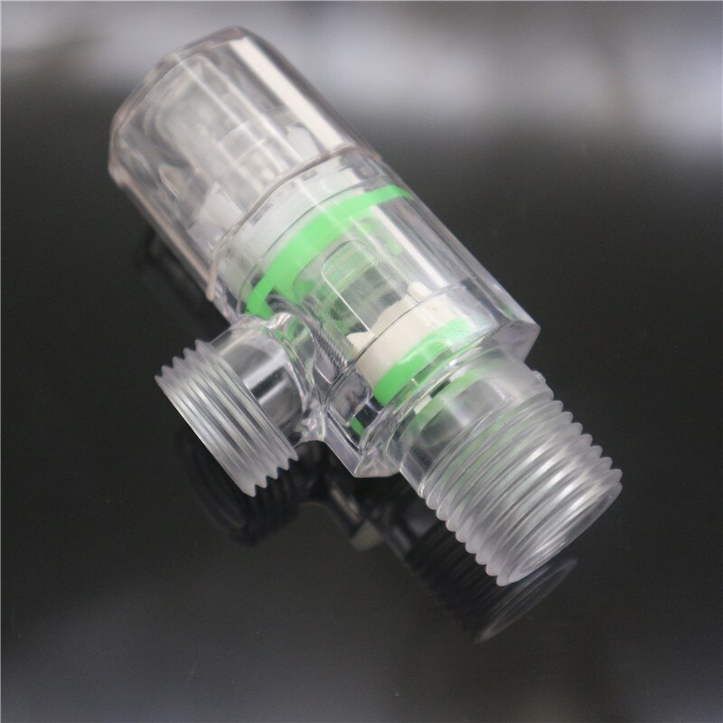 2pcs/lot PC 1/2 angle valve water stop valve plastic bathroom angle valve toilet water control valve