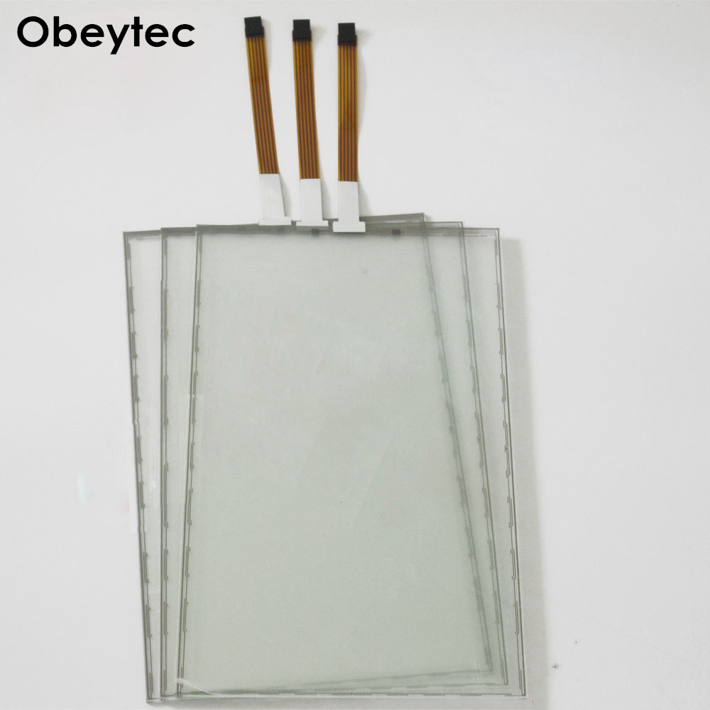 Kit de panneau d'écran tactile résistif obeycrop 10.1 "5 fils, écran tactile seulement, 16:10, AA 216.96*135.6mm, avec contrôleur, TS101A5K01