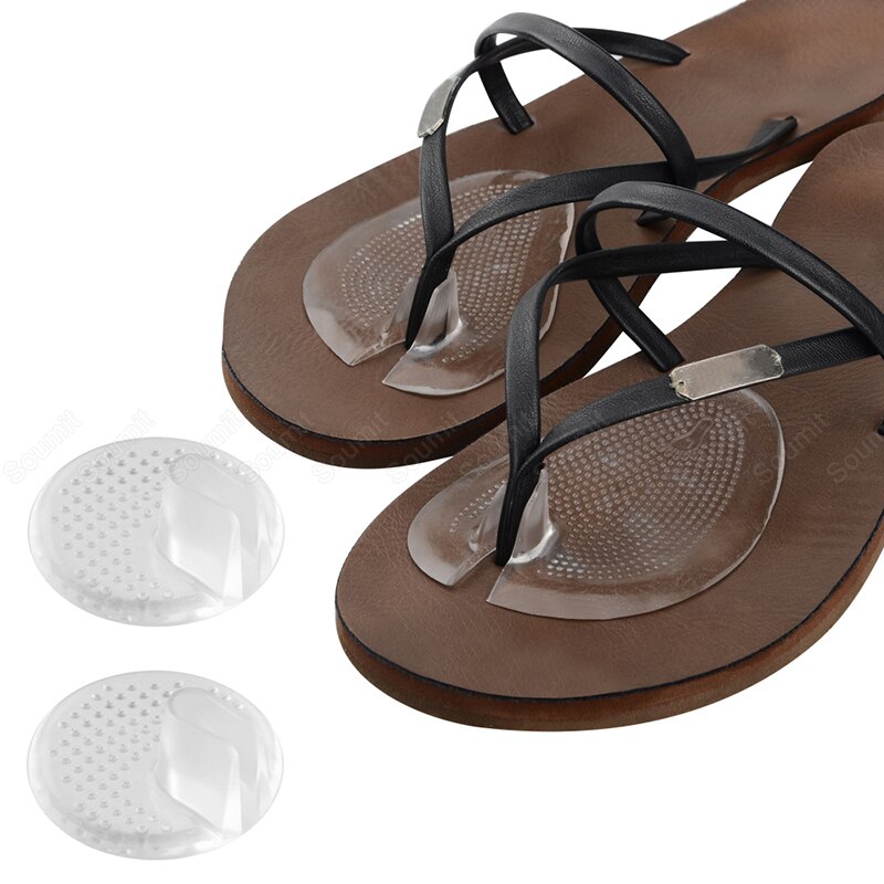 Plantillas de silicona para sandalias, chanclas antideslizantes para insertar zapatos, almohadilla para pie, carpeta, Pegatina autoadhesiva, almohadilla para dedos del pie, Verano