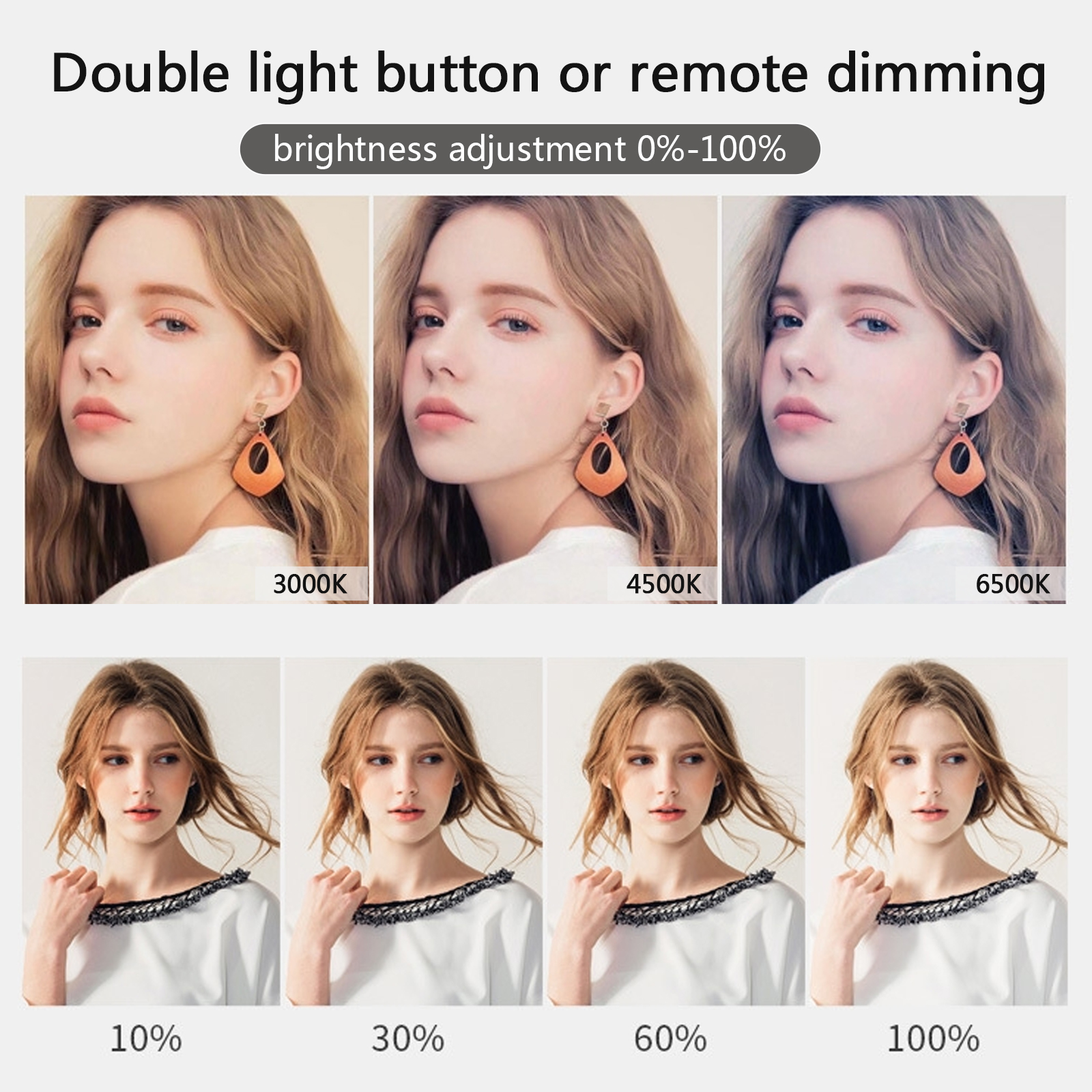 Photo Studio Dimmable LED 2700k-5700k Video Fill Lamp Light Panel Photography Lighting With Tripod Stand 110V-220V For Live