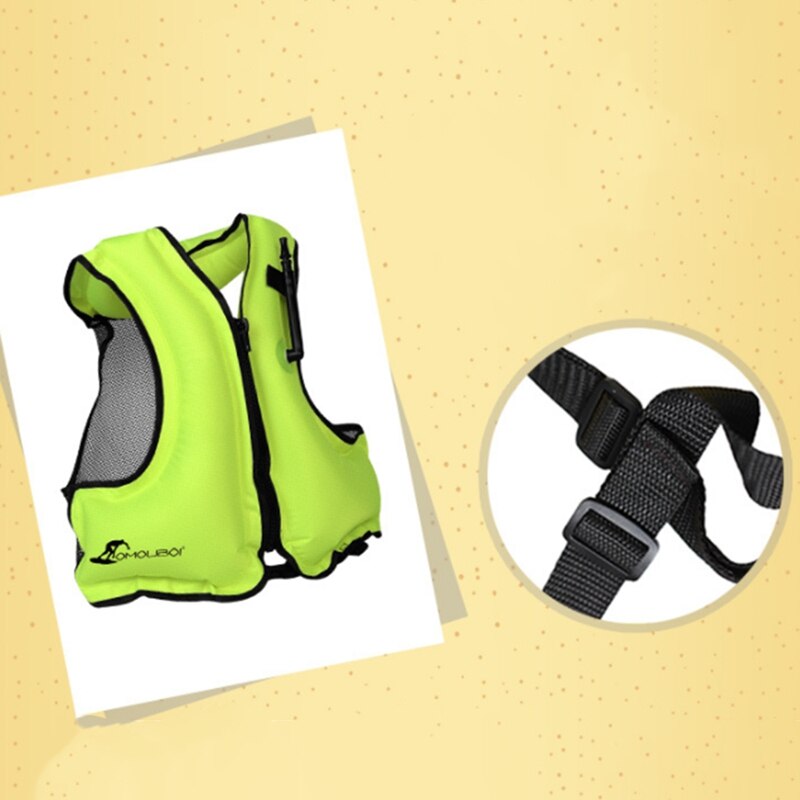 OMOUBOI gilet de bain adulte extérieur Rafting gilet de sauvetage natation gilet de sauvetage
