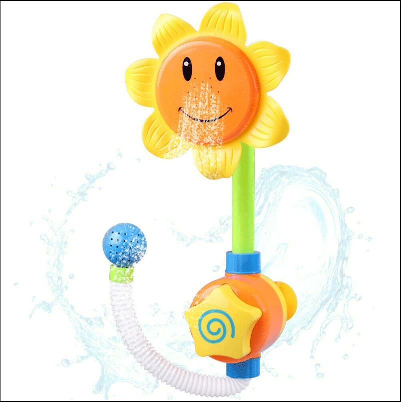 FAROOT freundlicher Sonnenblumen Baby Schlecht Spielzeug Wasser Dusche sprühen Badewanne Brunnen Spielzeug Dusche Schlecht Produkte