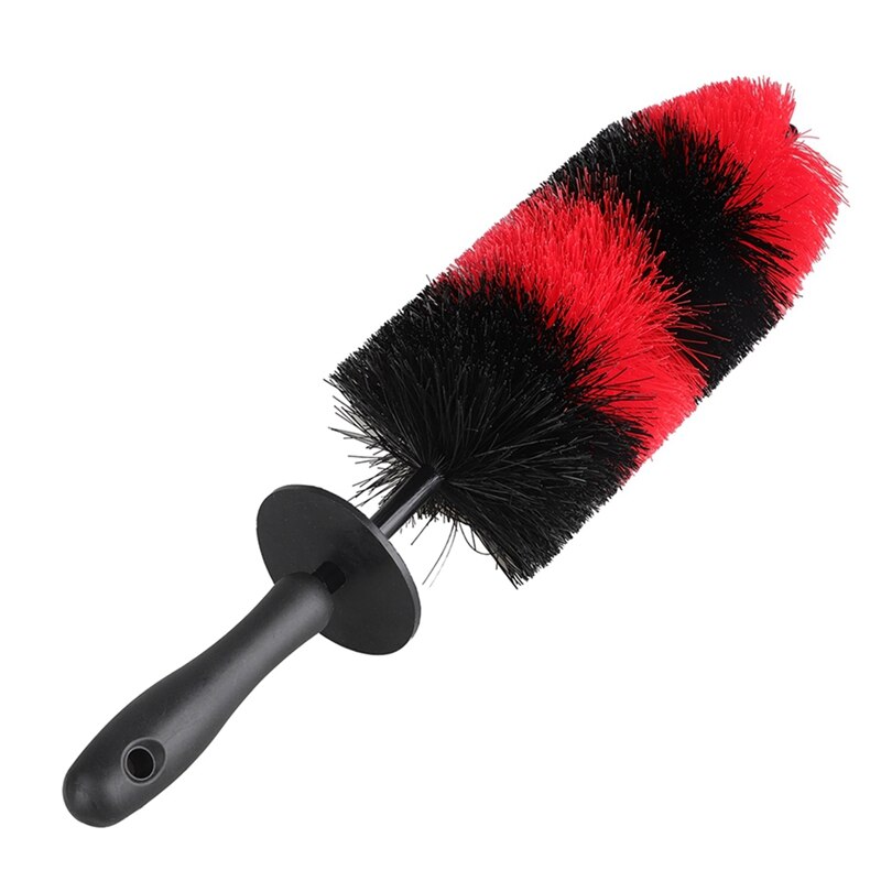 Set De 3 Brosses Pour Nettoyer Les Jantes De Voiture - Grand, Moyen, Petit | Manche Long Et Poils En PP
