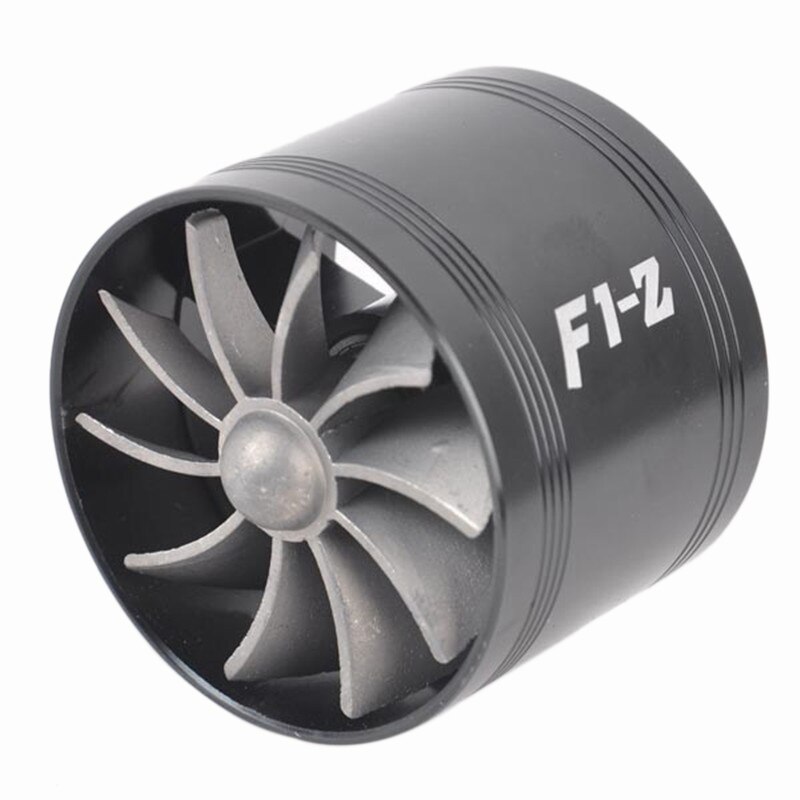 F1-Z universal único-sided turbina motor entrada turbocompressor combustível acessórios de potência do acelerador azul